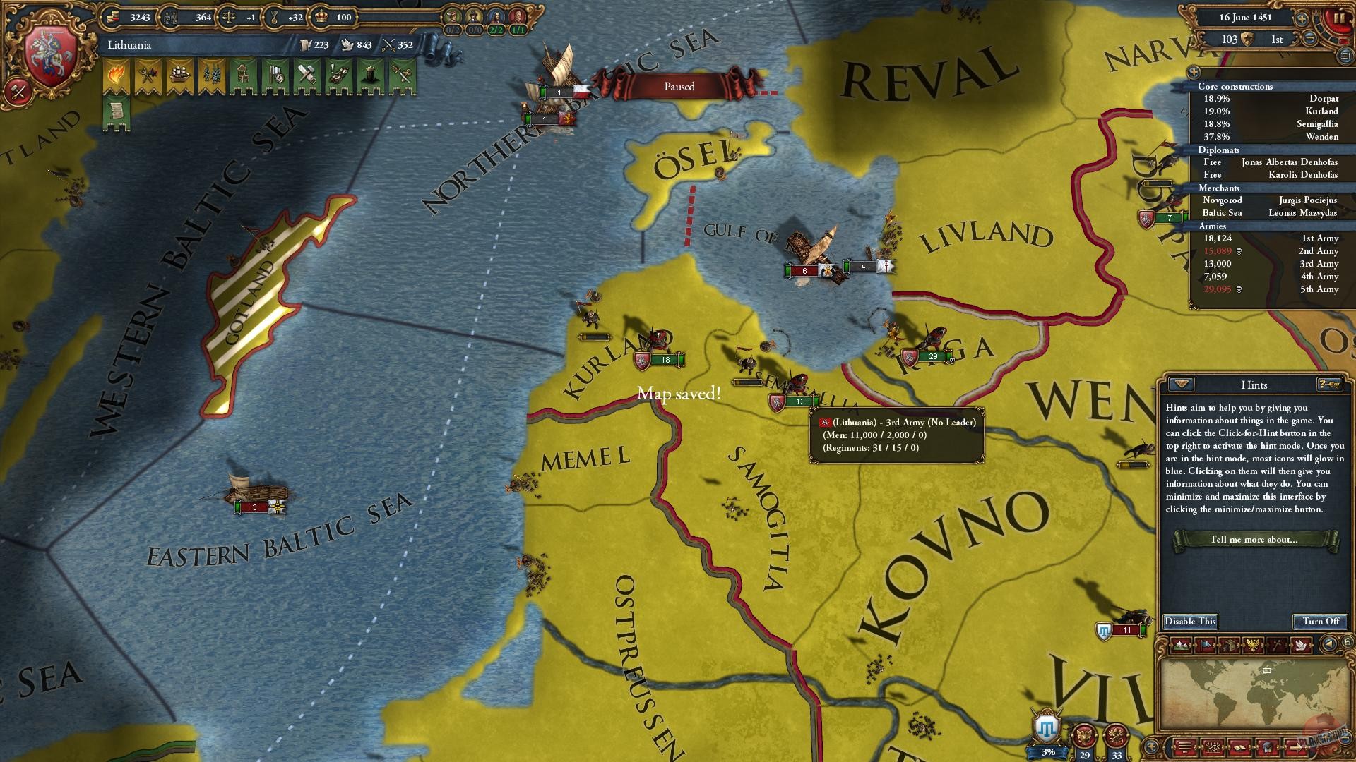 Скриншот из игры Europa Universalis 4 - 70