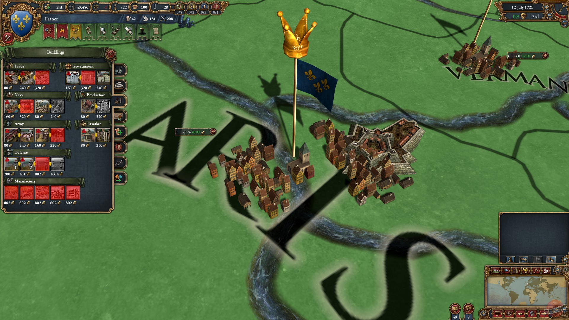 Скриншот из игры Europa Universalis 4 - 43