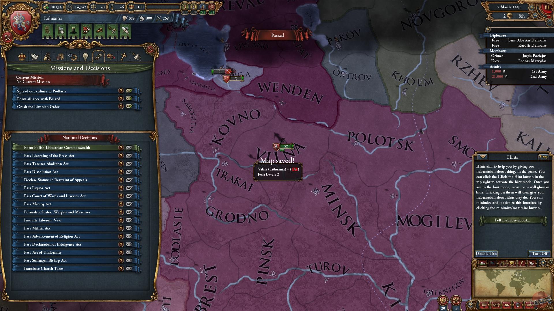 Скриншот из игры Europa Universalis 4 - 154