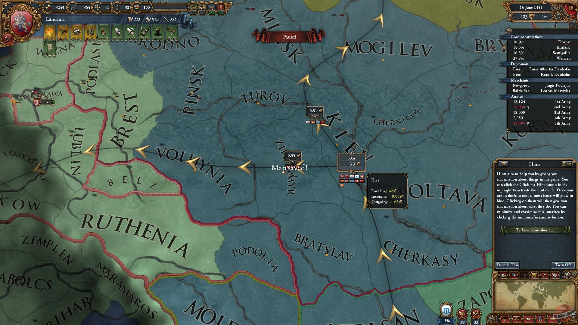 Скриншот из игры Europa Universalis 4 - 41