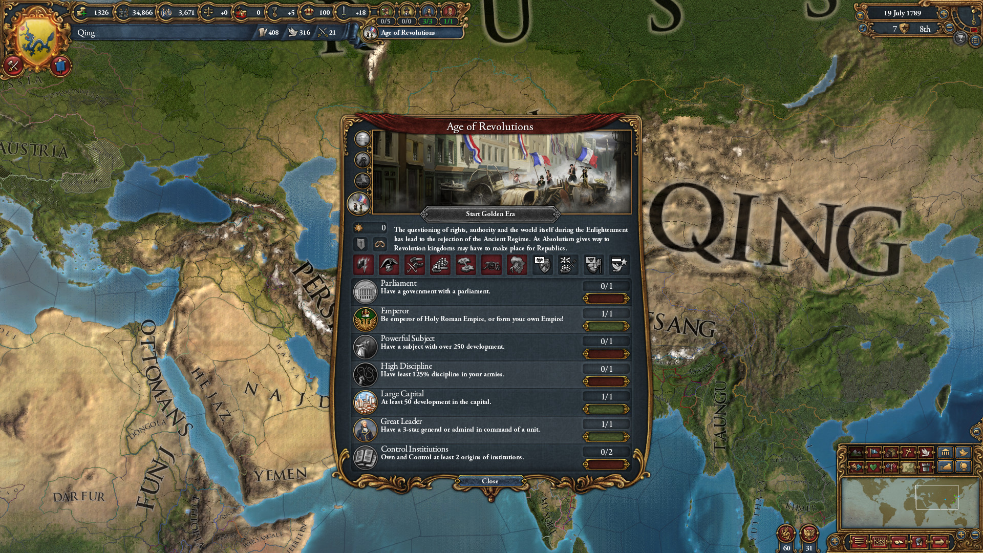 Скриншот из игры Europa Universalis IV: Mandate of Heaven - 13