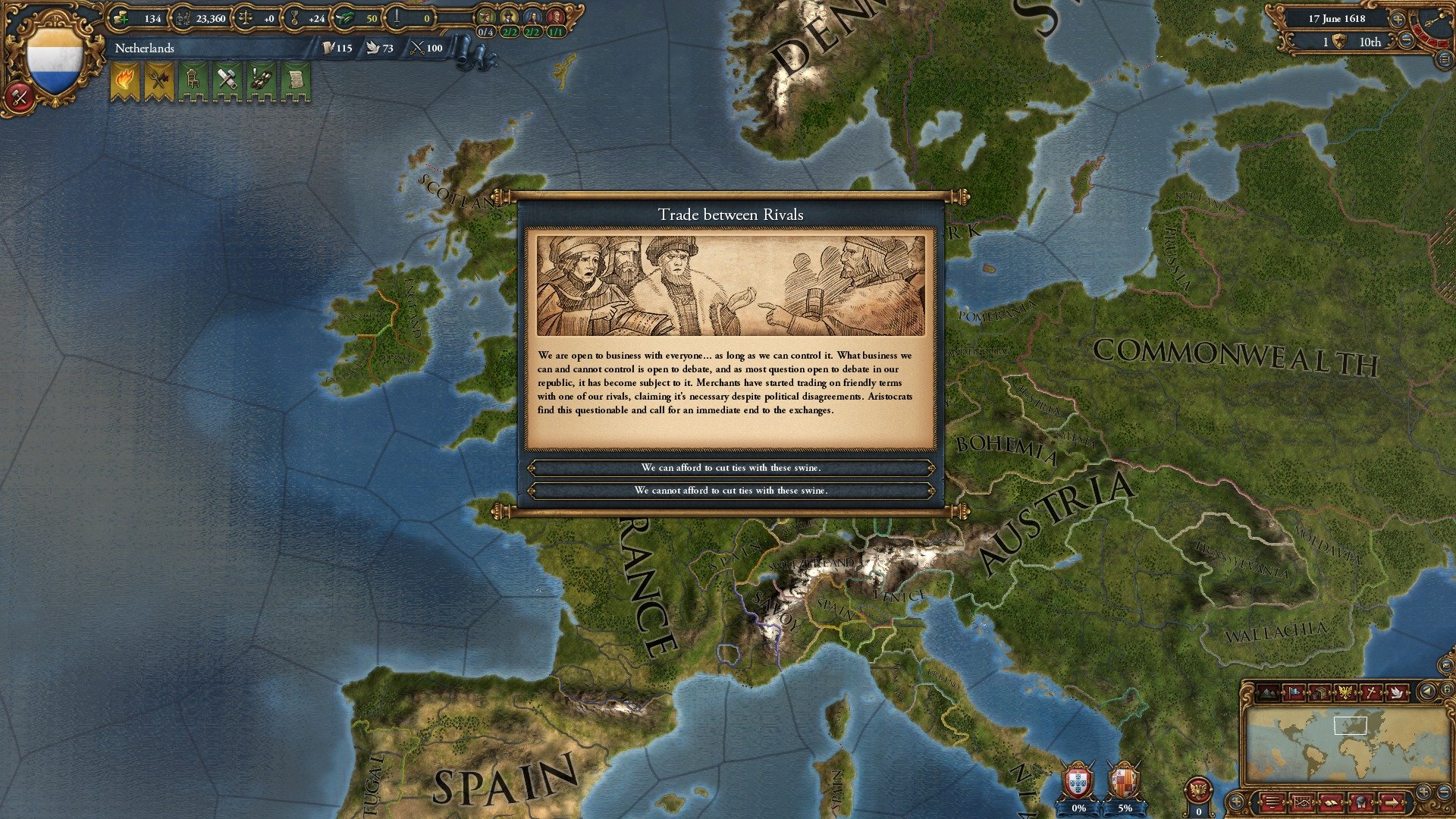 Скриншот из игры Europa Universalis IV: Res Publica - 1
