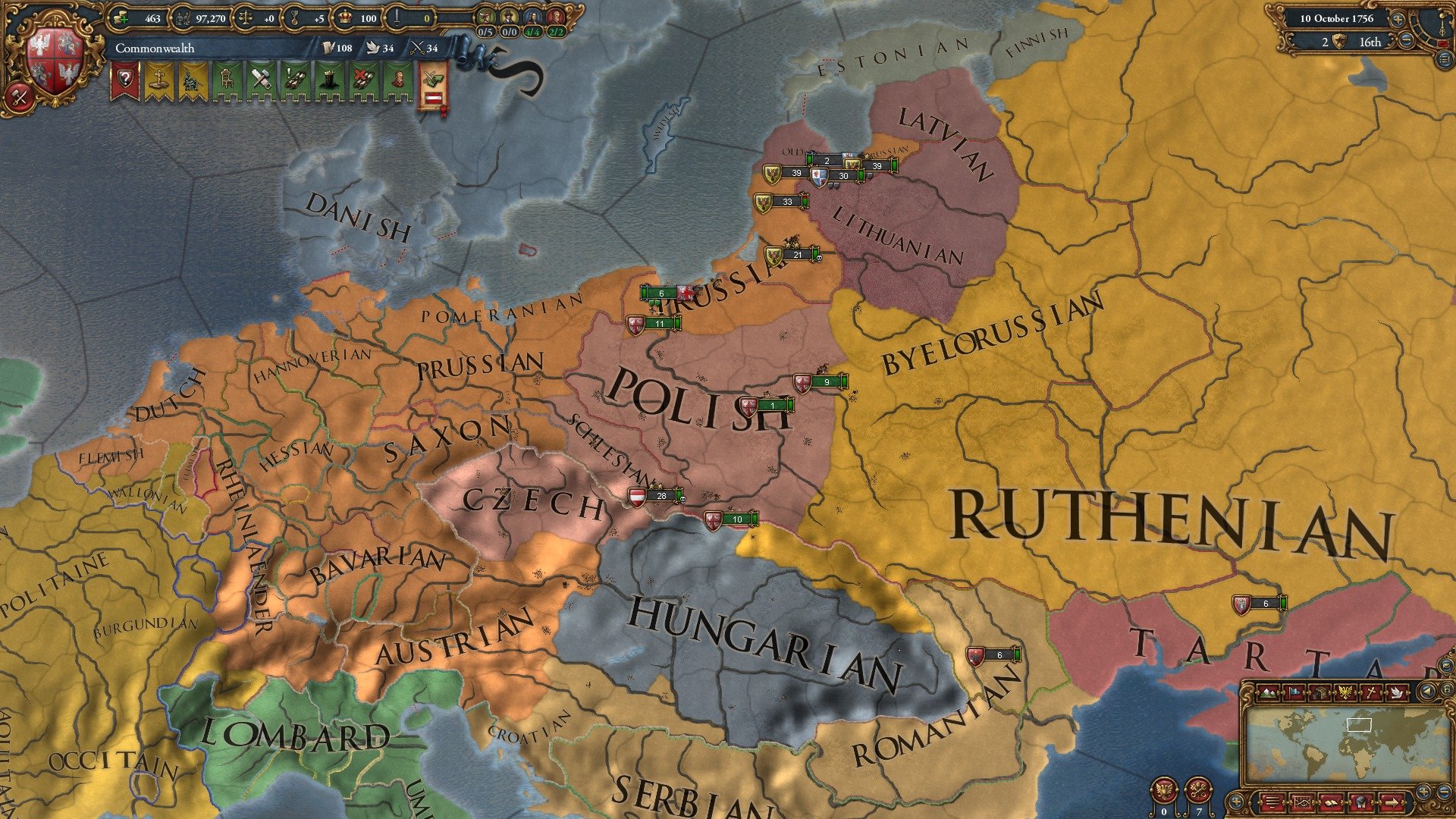 Скриншот из игры Europa Universalis IV: Res Publica - 6