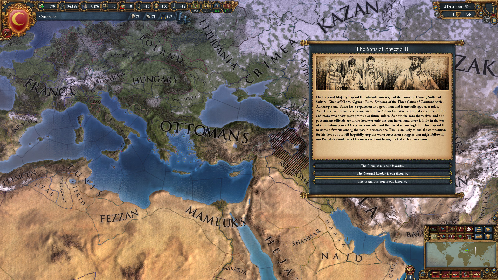 Скриншот из игры Europa Universalis IV: Rights of Man - 13