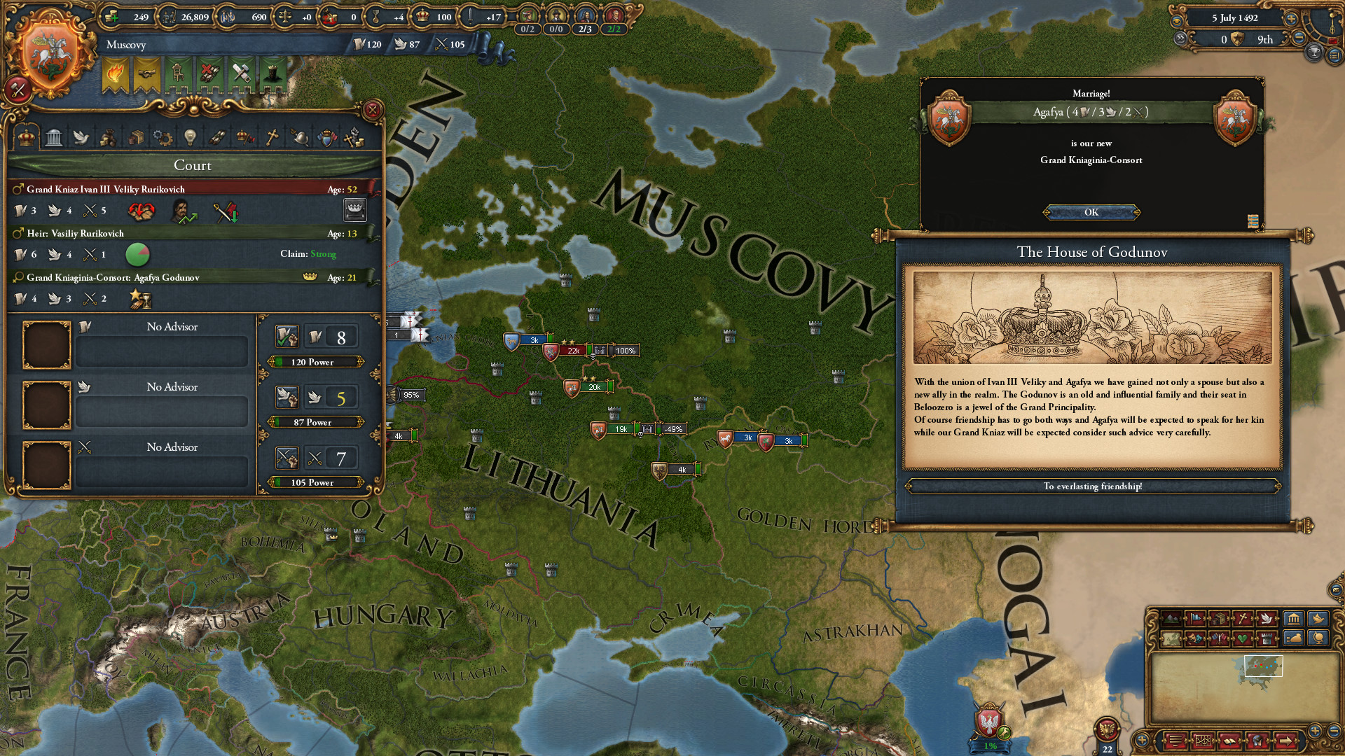Скриншот из игры Europa Universalis IV: Rights of Man - 17