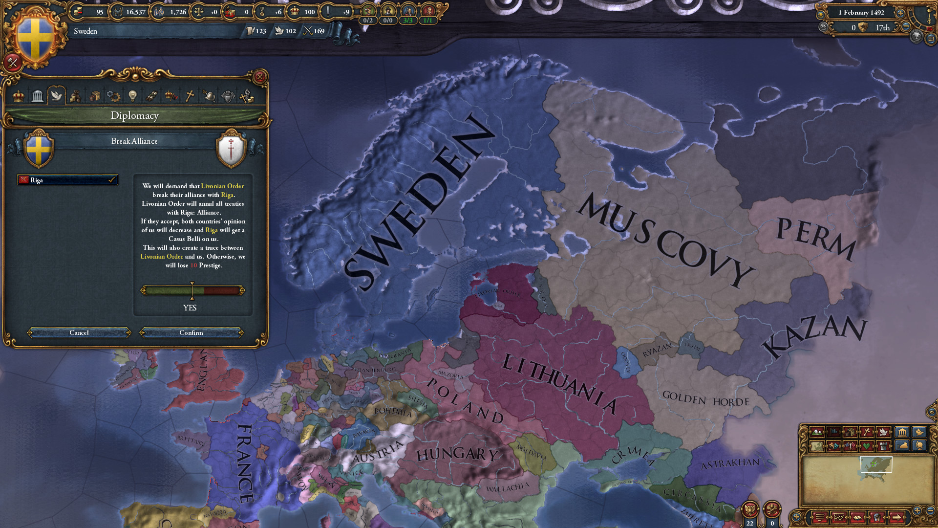 Скриншот из игры Europa Universalis IV: Rights of Man - 16