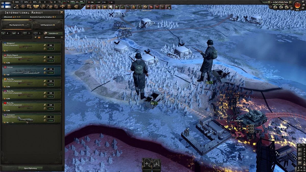 Скриншот из игры Hearts of Iron 4: Arms Against Tyranny - 5