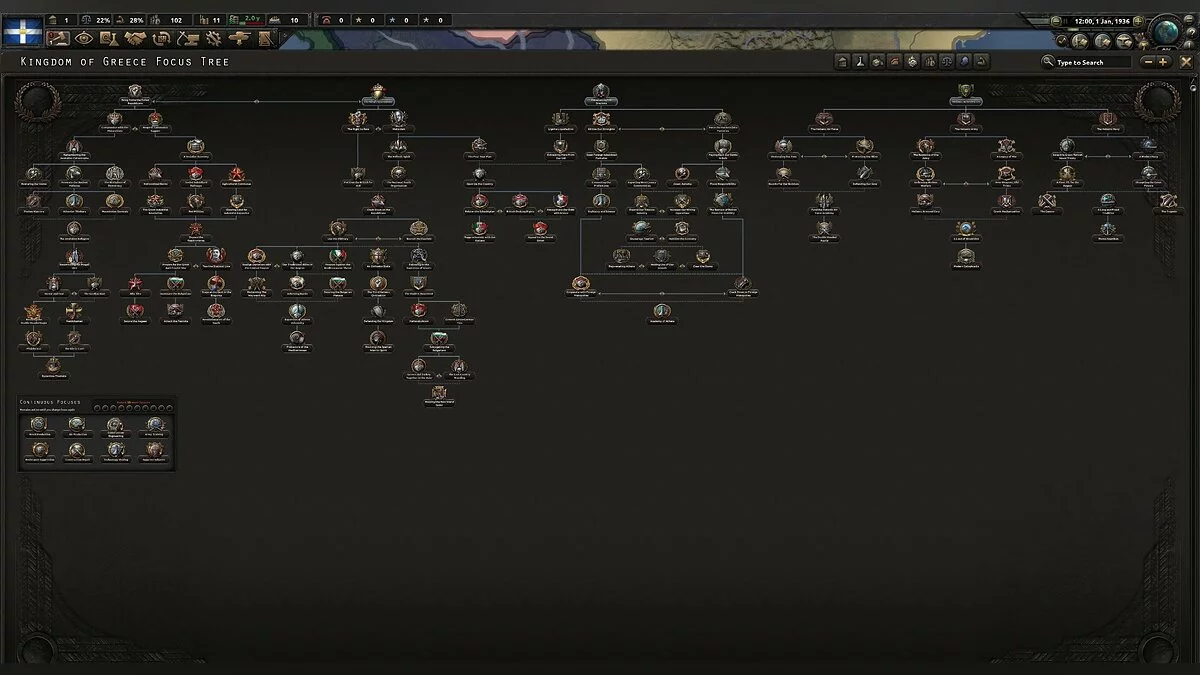 Скриншот из игры Hearts of Iron 4: Battle for the Bosporus - 1