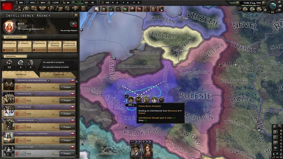 Скриншот из игры Hearts of Iron 4: La Resistance - 5