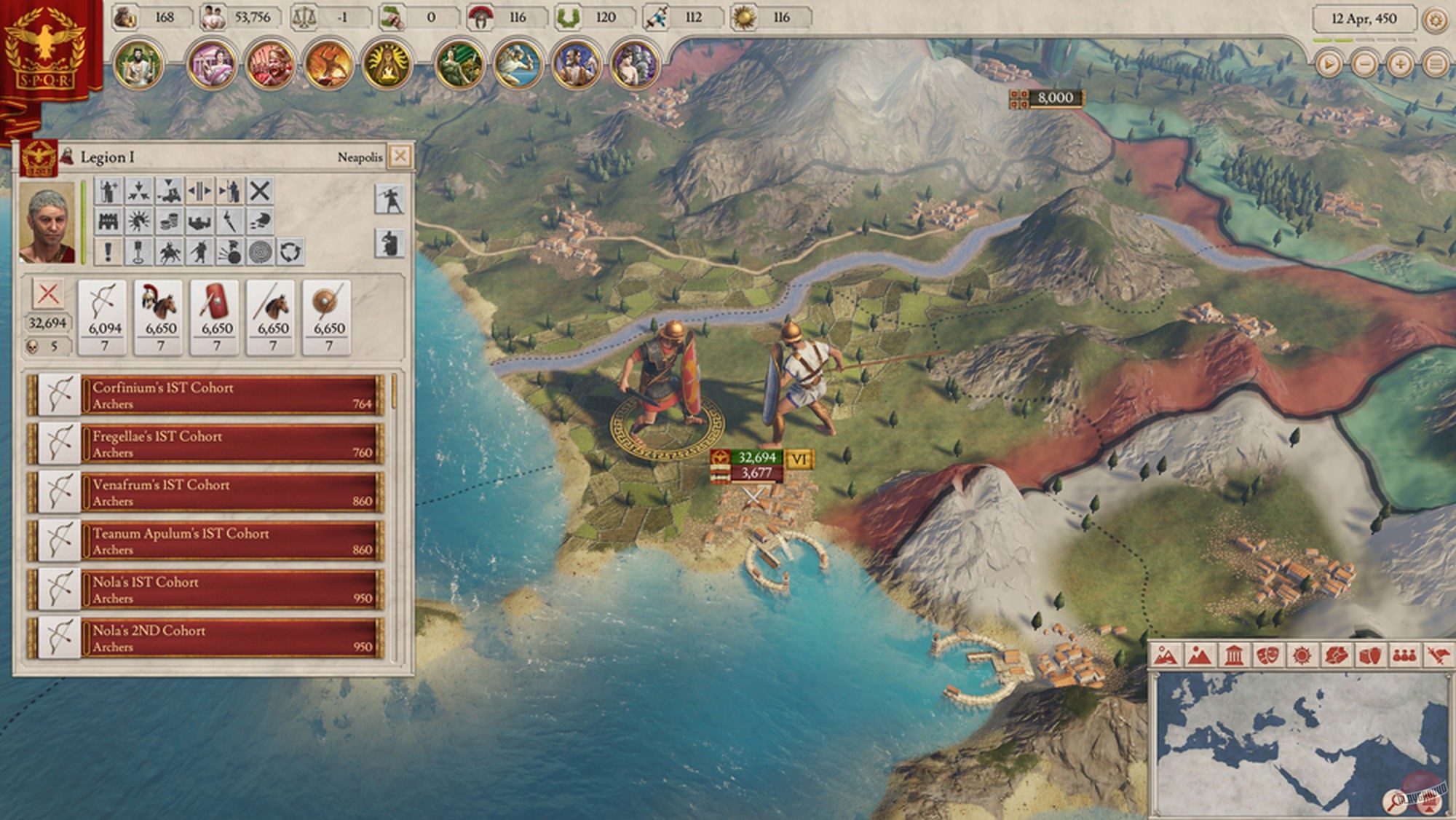 Скриншот из игры Imperator: Rome - 42