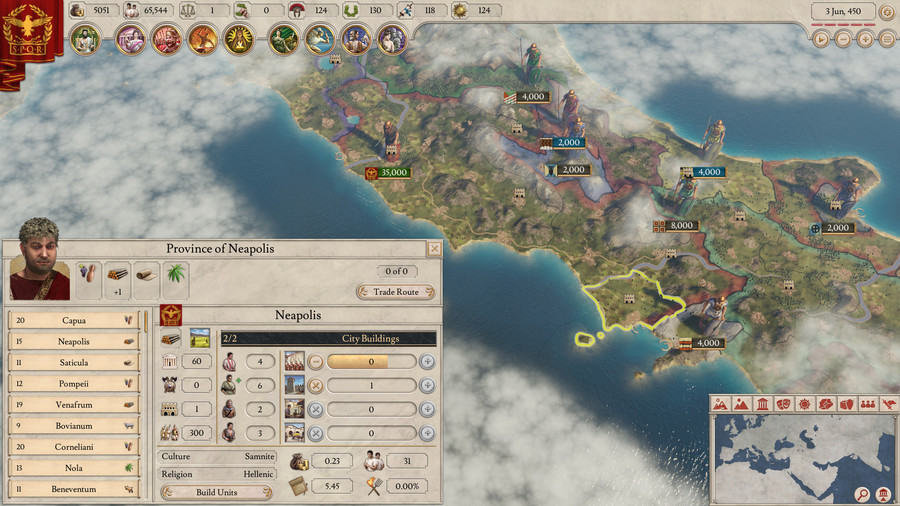 Скриншот из игры Imperator: Rome - 16