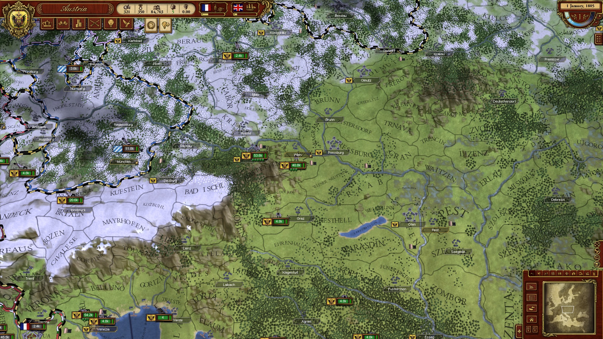 Скриншот из игры March of the Eagles - 58