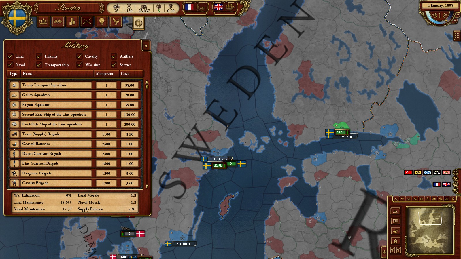 Скриншот из игры March of the Eagles - 68