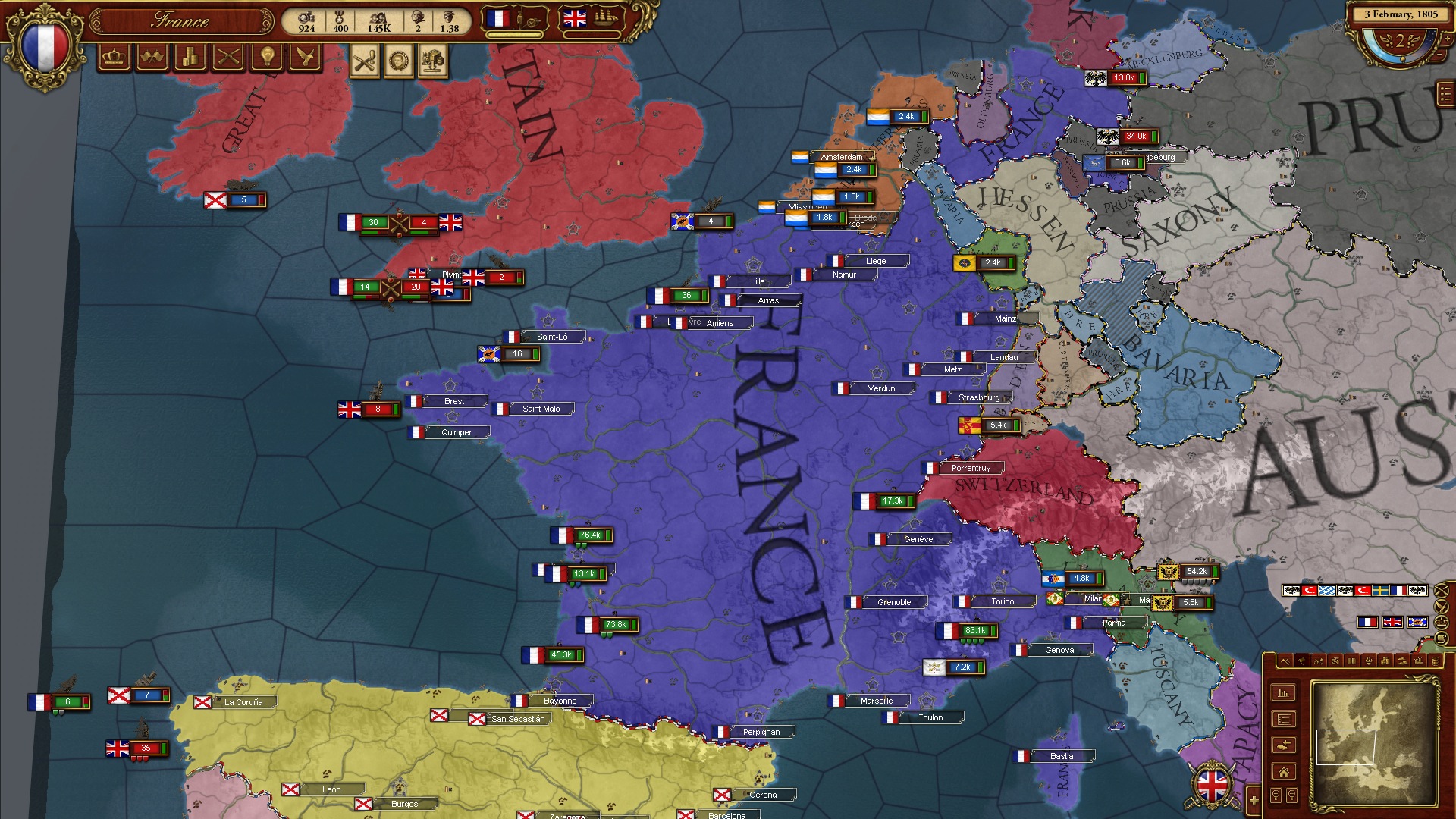 Скриншот из игры March of the Eagles - 67