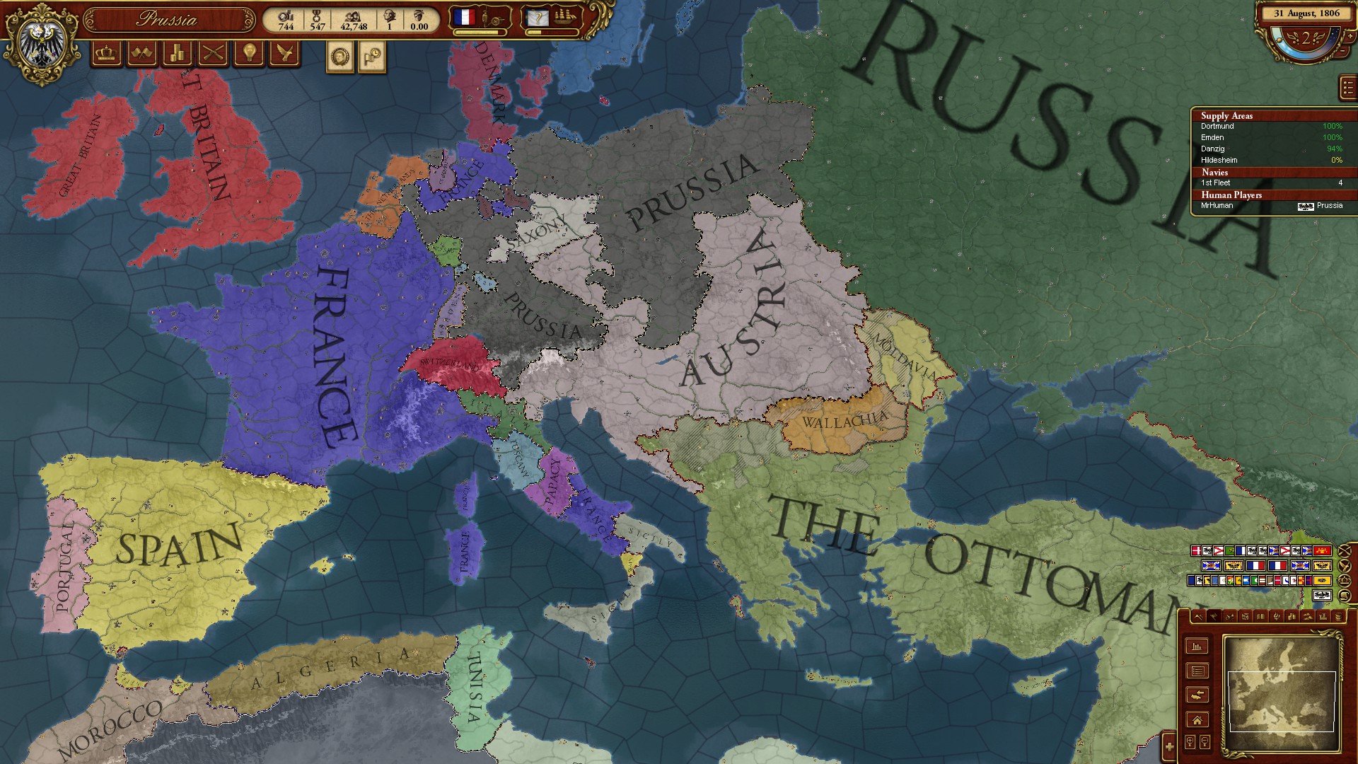 Скриншот из игры March of the Eagles - 66