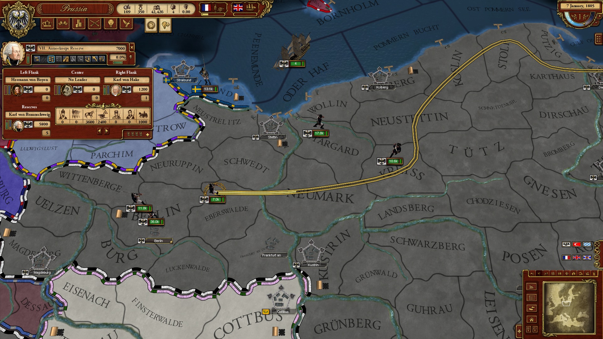 Скриншот из игры March of the Eagles - 70