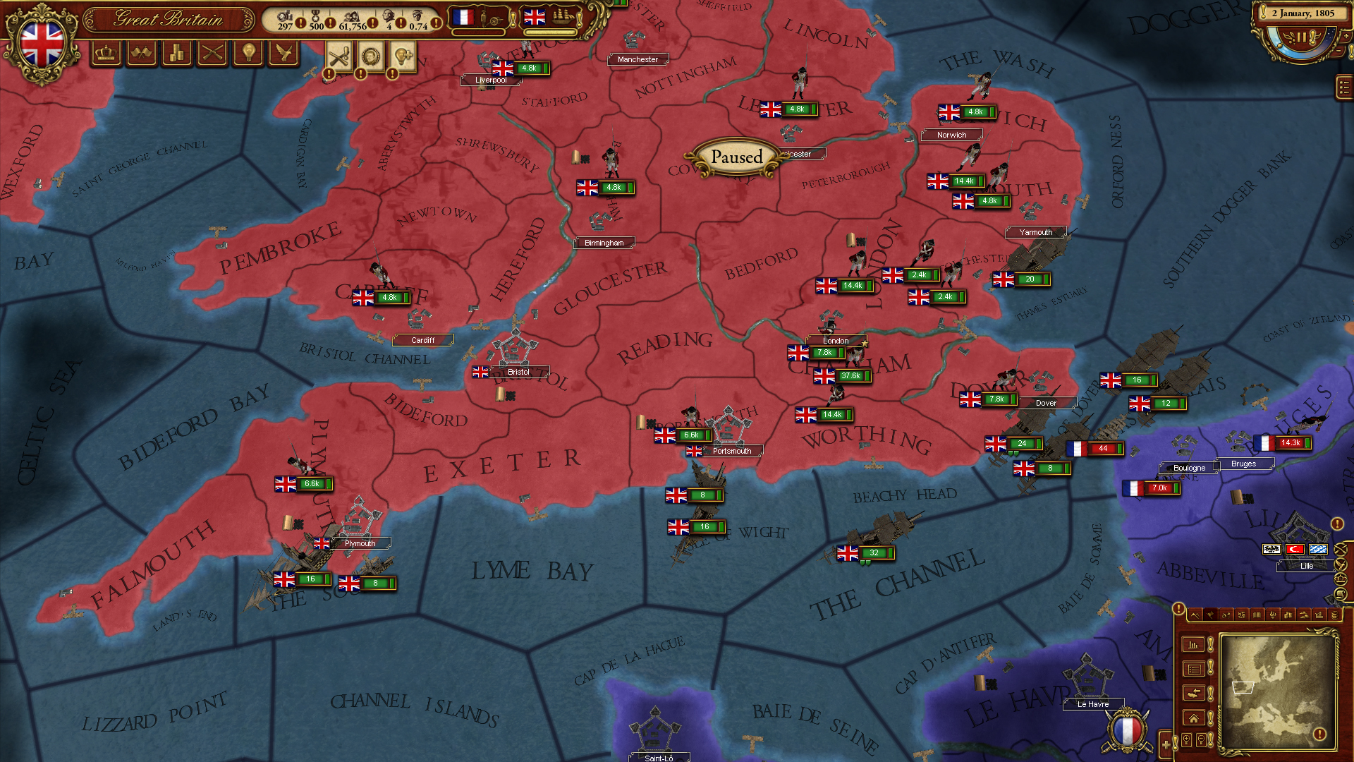 Скриншот из игры March of the Eagles - 79