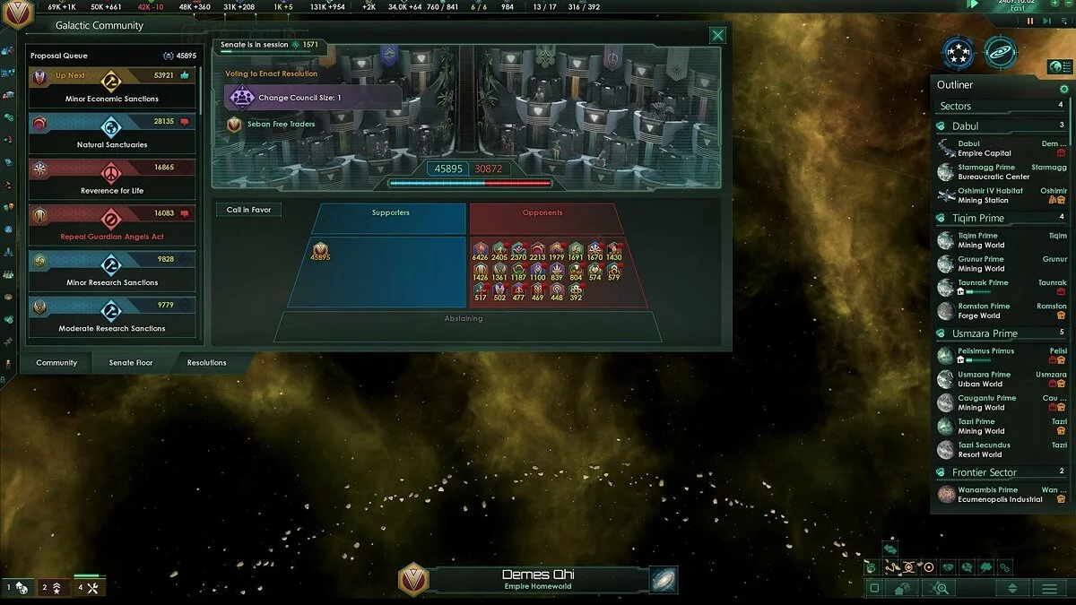 Скриншот из игры Stellaris: Federations - 13