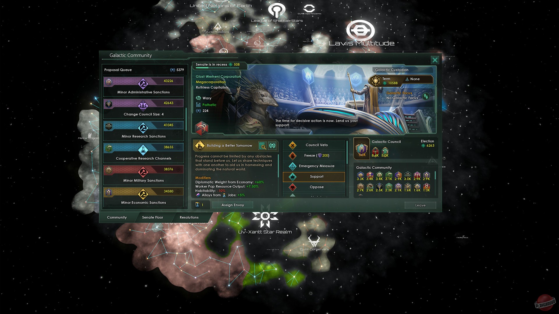 Скриншот из игры Stellaris - 82