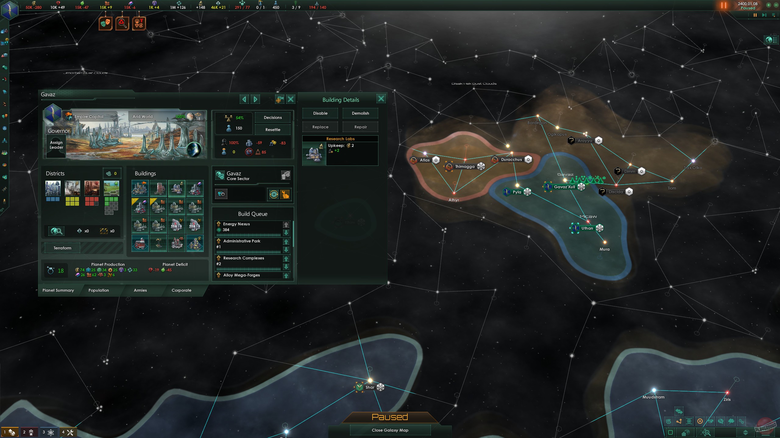 Скриншот из игры Stellaris - 116