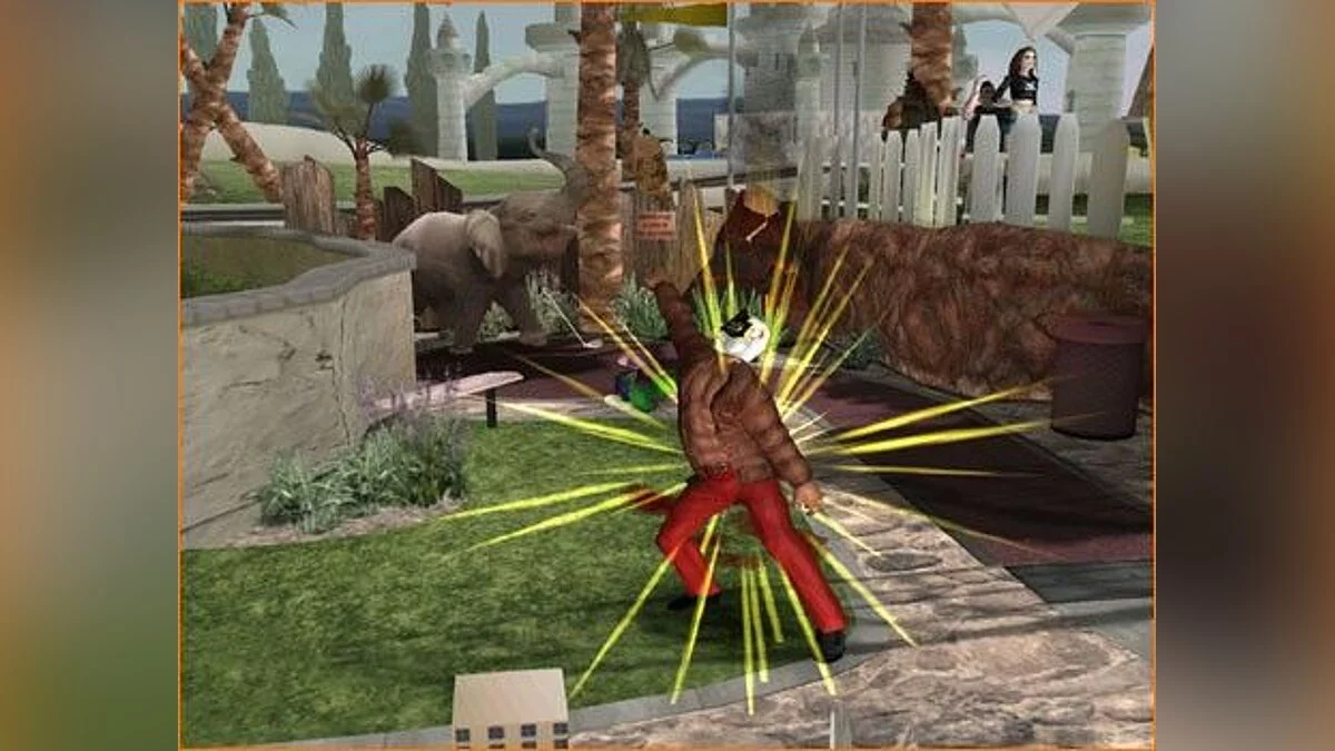 Скриншот из игры Backyard Wrestling 2: There Goes the Neighborhood - 17
