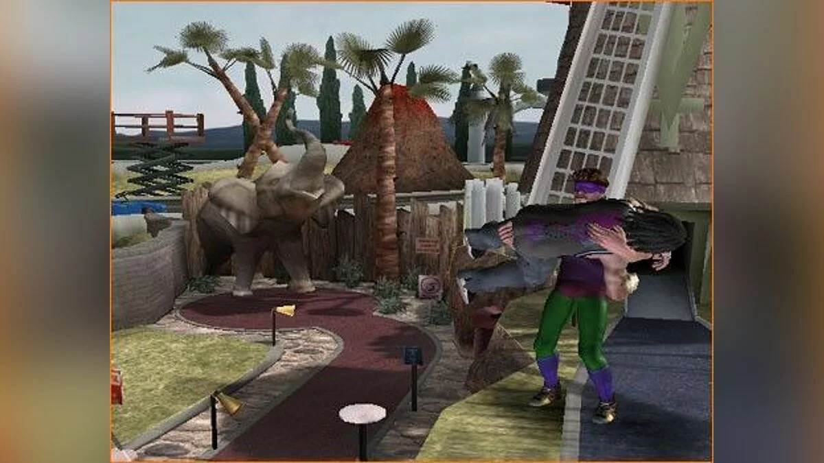 Скриншот из игры Backyard Wrestling 2: There Goes the Neighborhood - 24