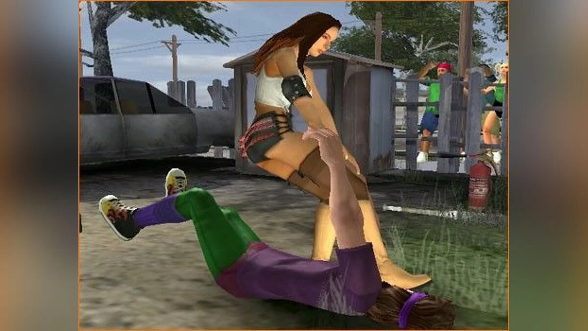 Скриншот из игры Backyard Wrestling 2: There Goes the Neighborhood - 25