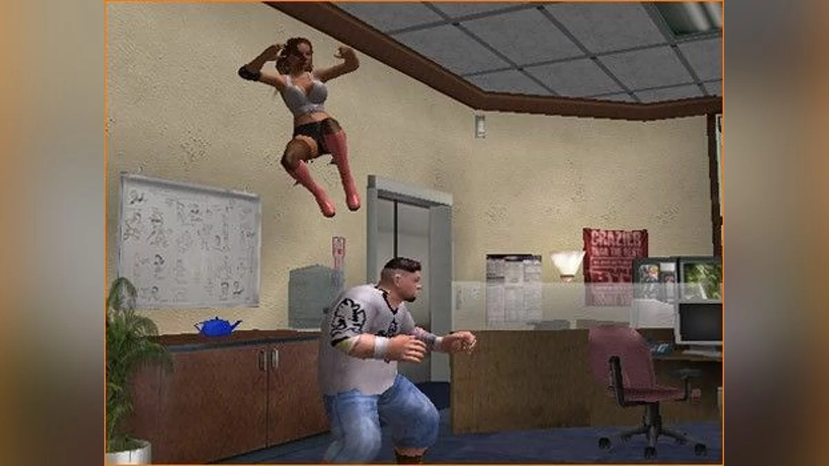Скриншот из игры Backyard Wrestling 2: There Goes the Neighborhood - 18