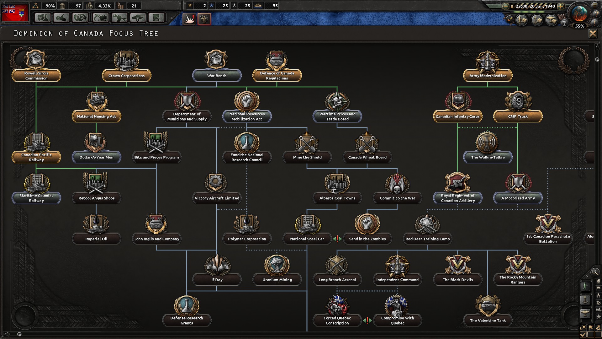 Скриншот из игры Hearts of Iron IV: Together for Victory - 8