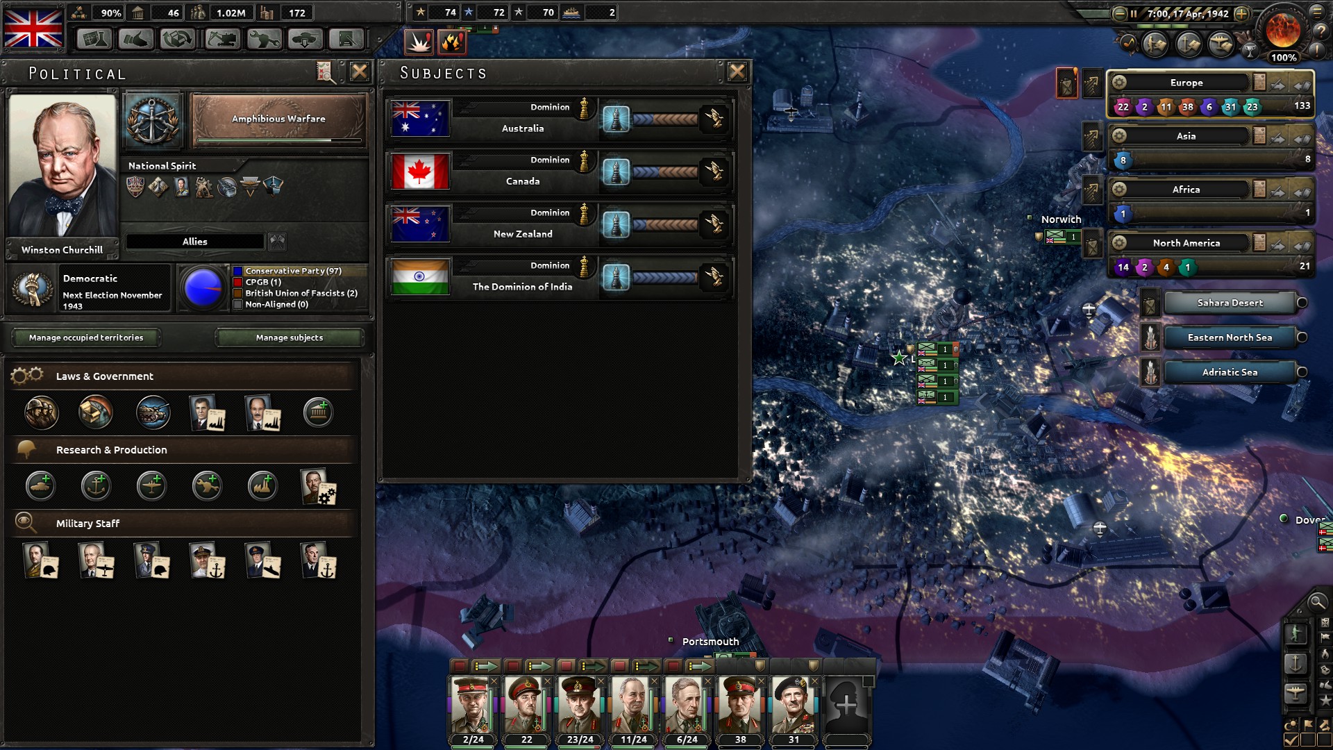 Скриншот из игры Hearts of Iron IV: Together for Victory - 10