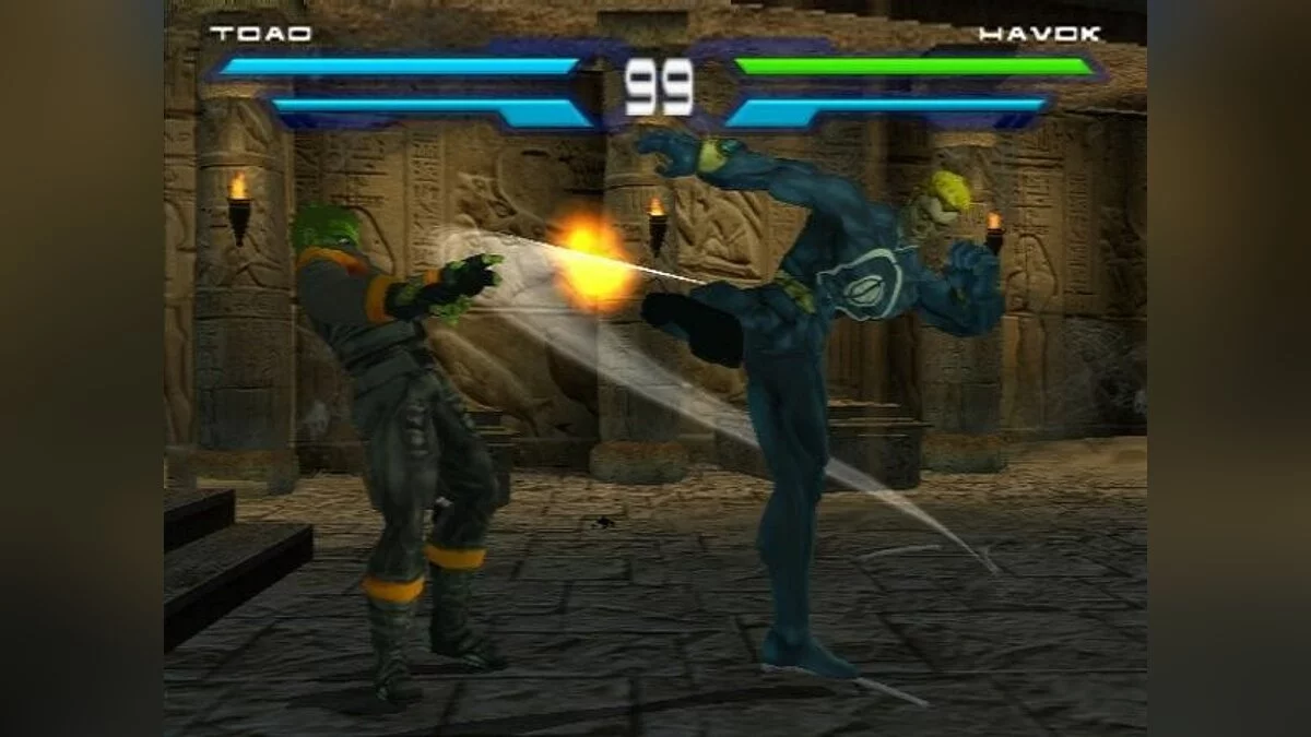 Скриншот из игры X-Men: Next Dimension - 5