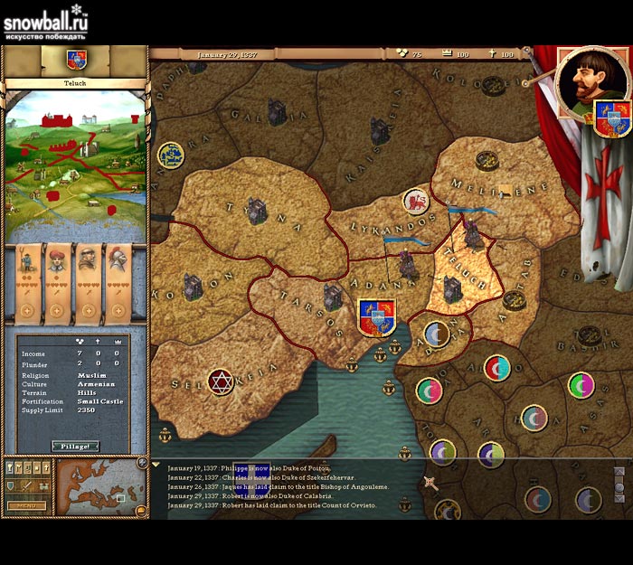 Скриншот из игры Crusader Kings - 20