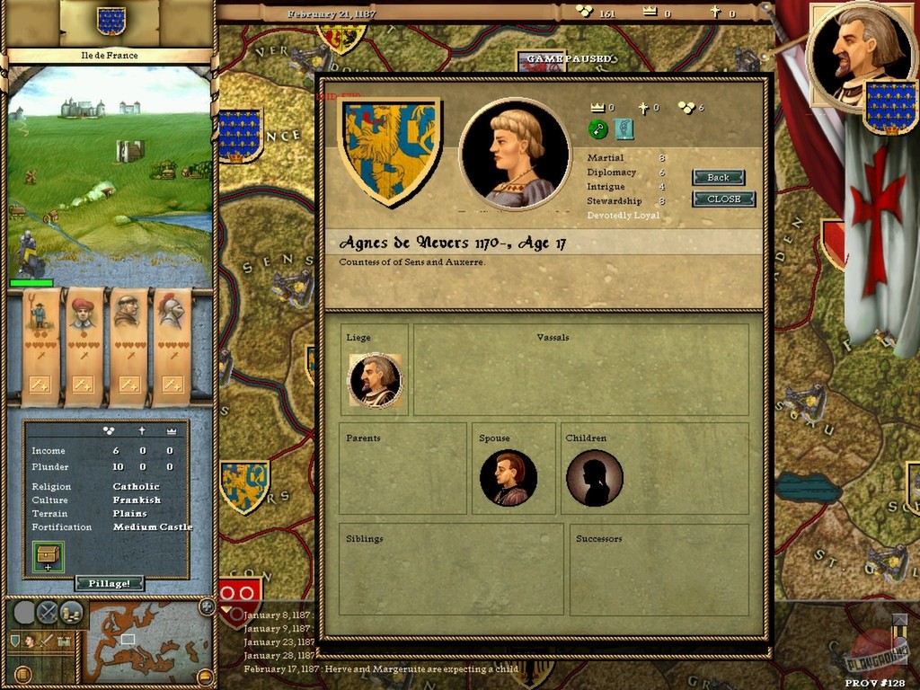 Скриншот из игры Crusader Kings - 19