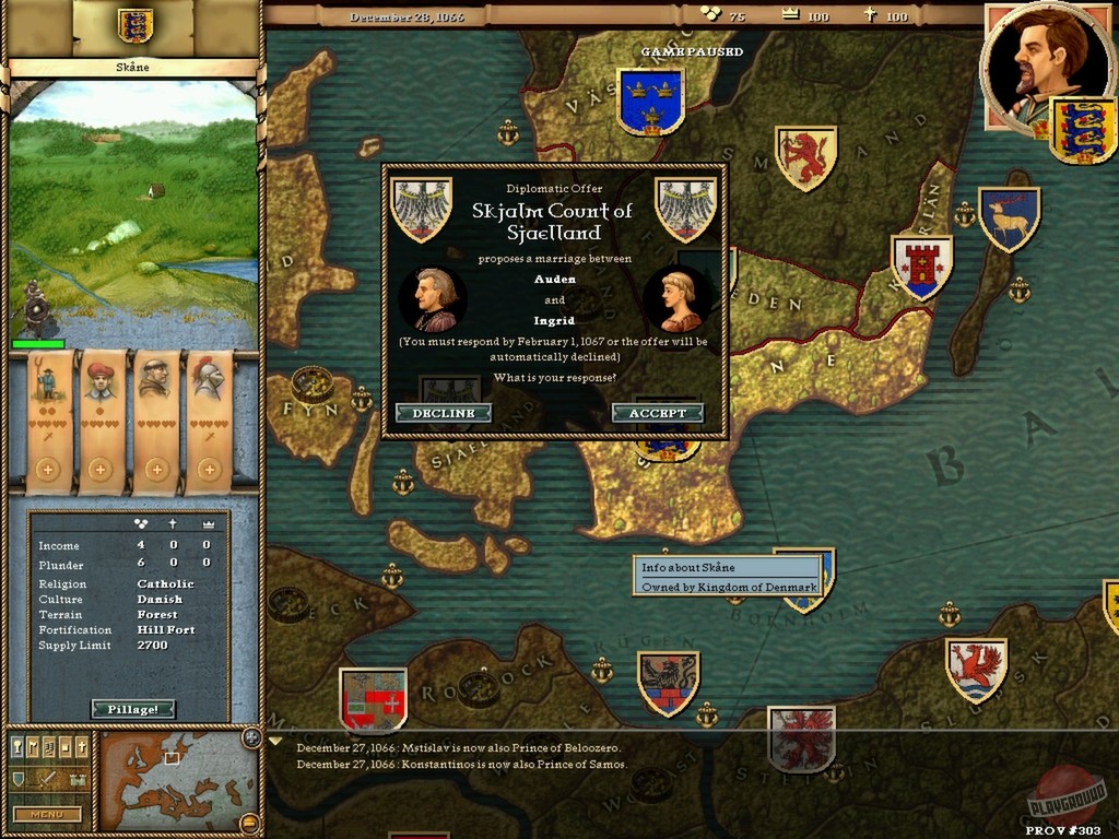 Скриншот из игры Crusader Kings - 9