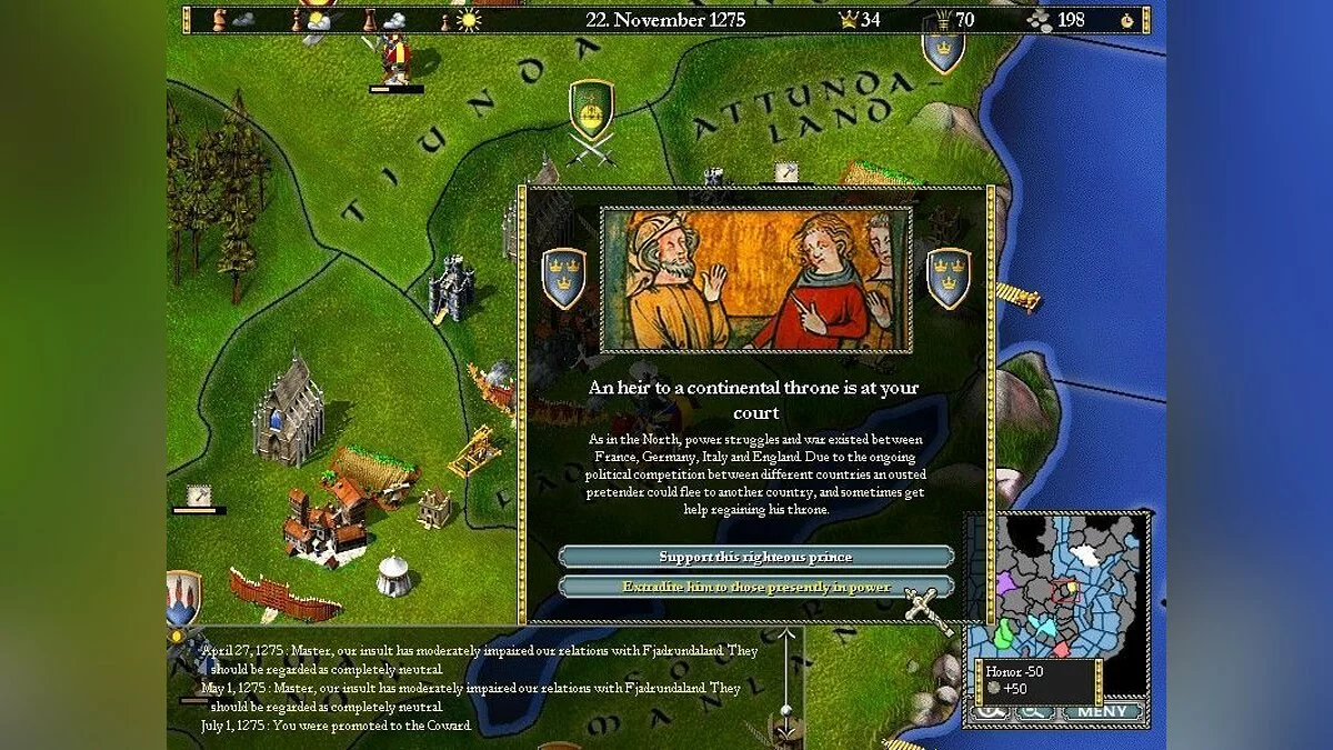 Скриншот из игры Europa Universalis: Crown of the North - 11