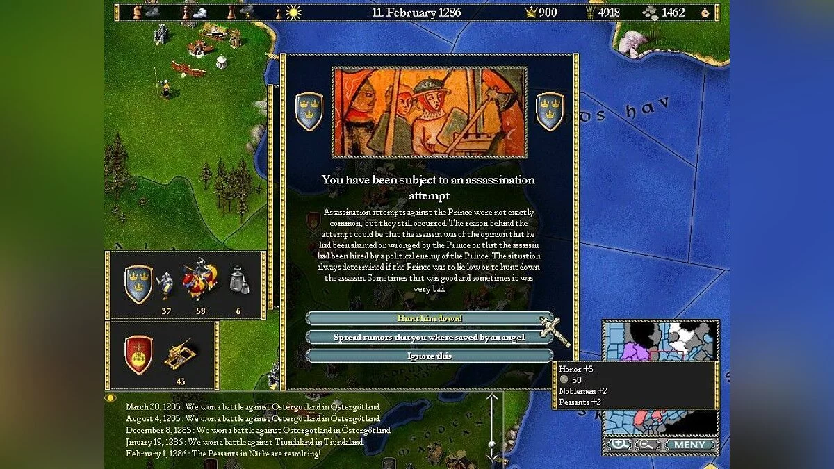 Скриншот из игры Europa Universalis: Crown of the North - 9