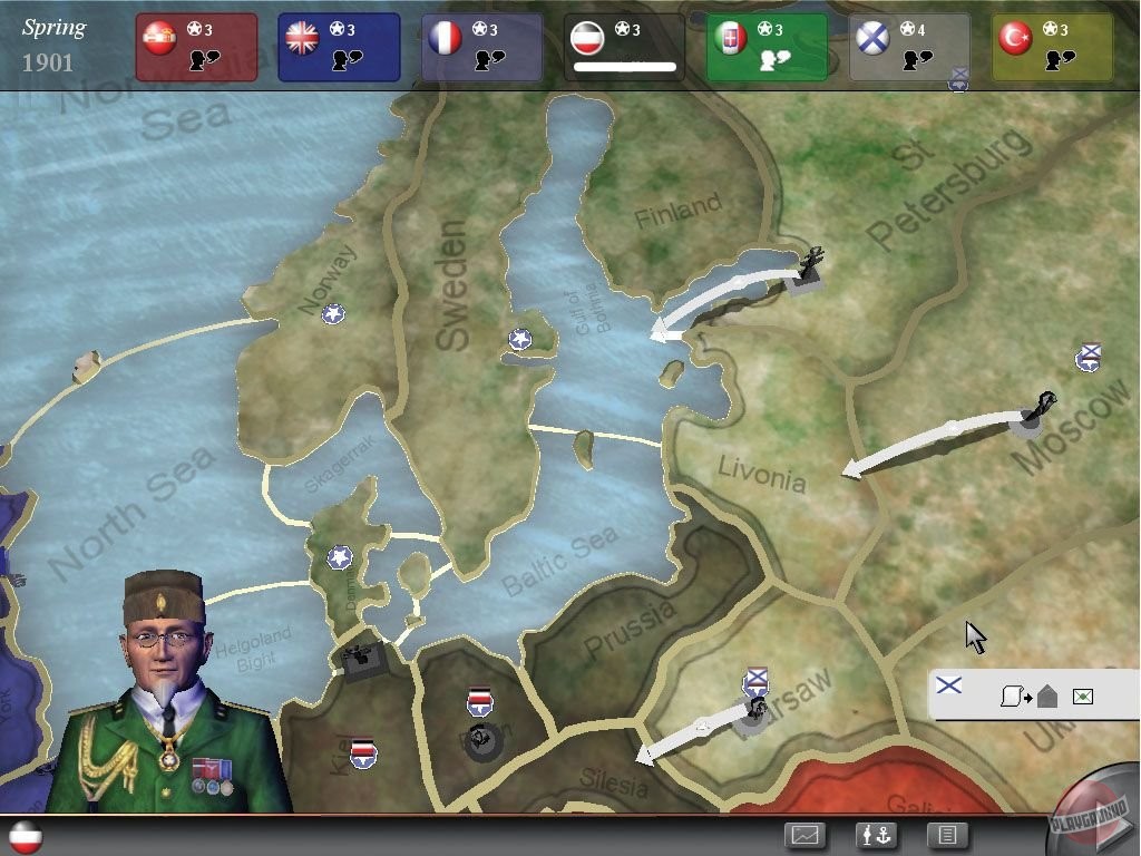 Скриншот из игры Diplomacy - 5