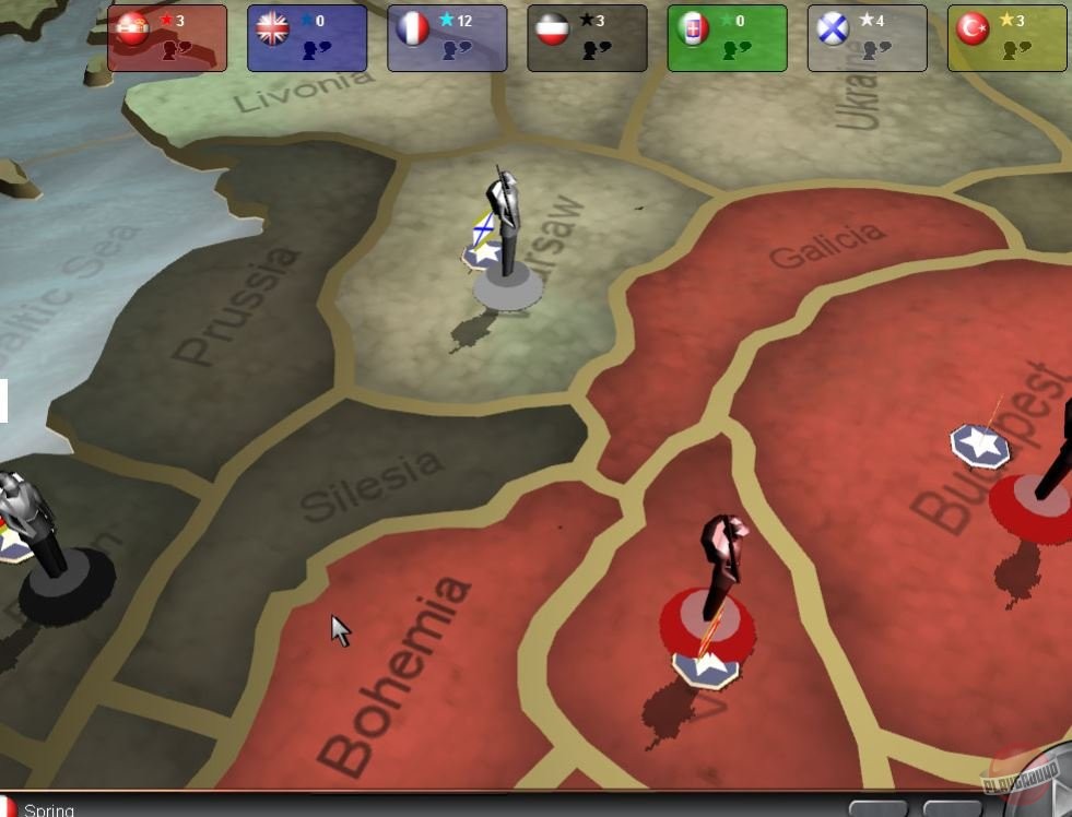 Скриншот из игры Diplomacy - 4