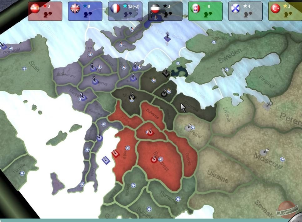 Скриншот из игры Diplomacy - 1