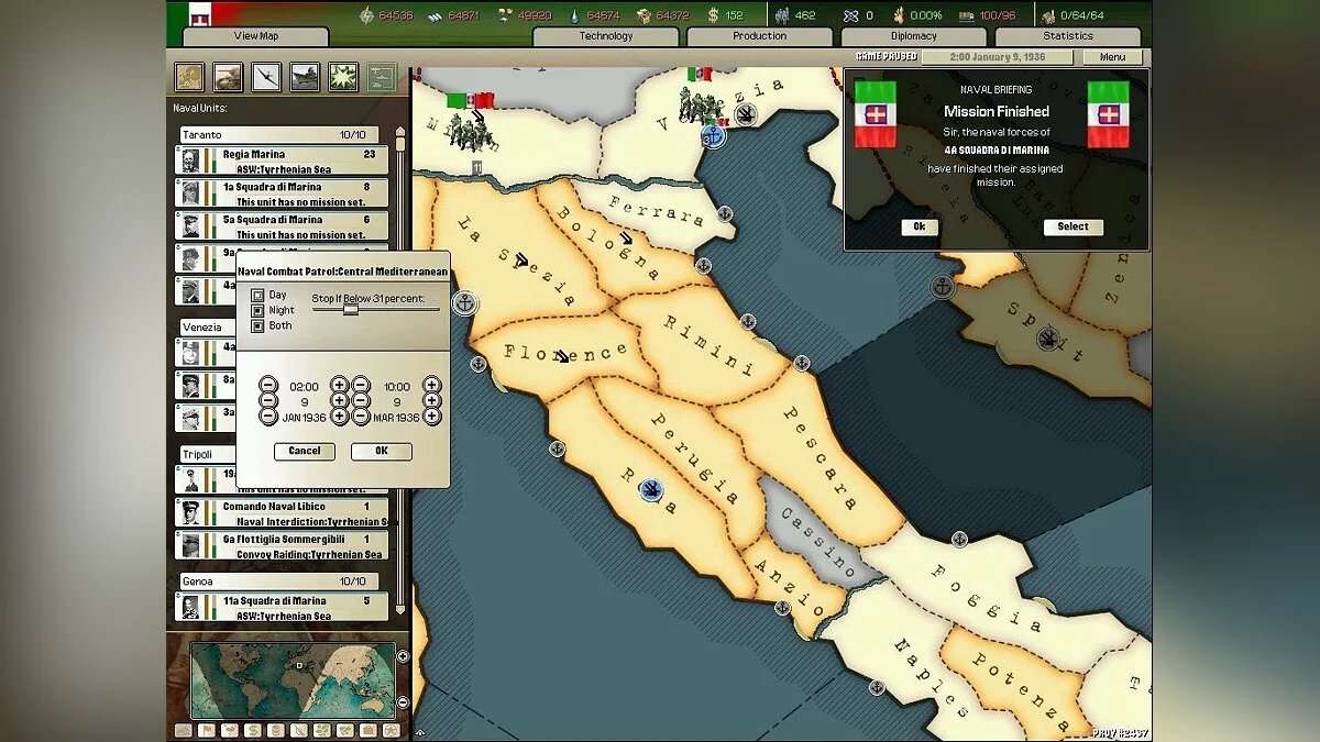 Скриншот из игры Hearts of Iron 2 - 3
