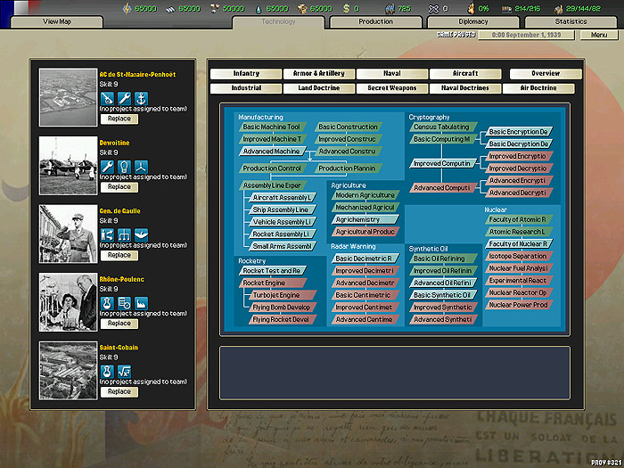 Скриншот из игры Hearts of Iron 2 - 16