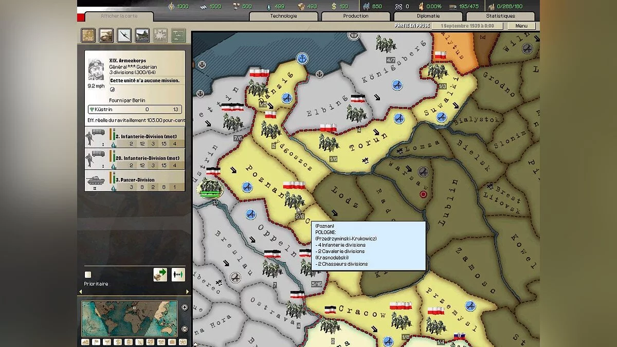 Скриншот из игры Hearts of Iron 2 - 17
