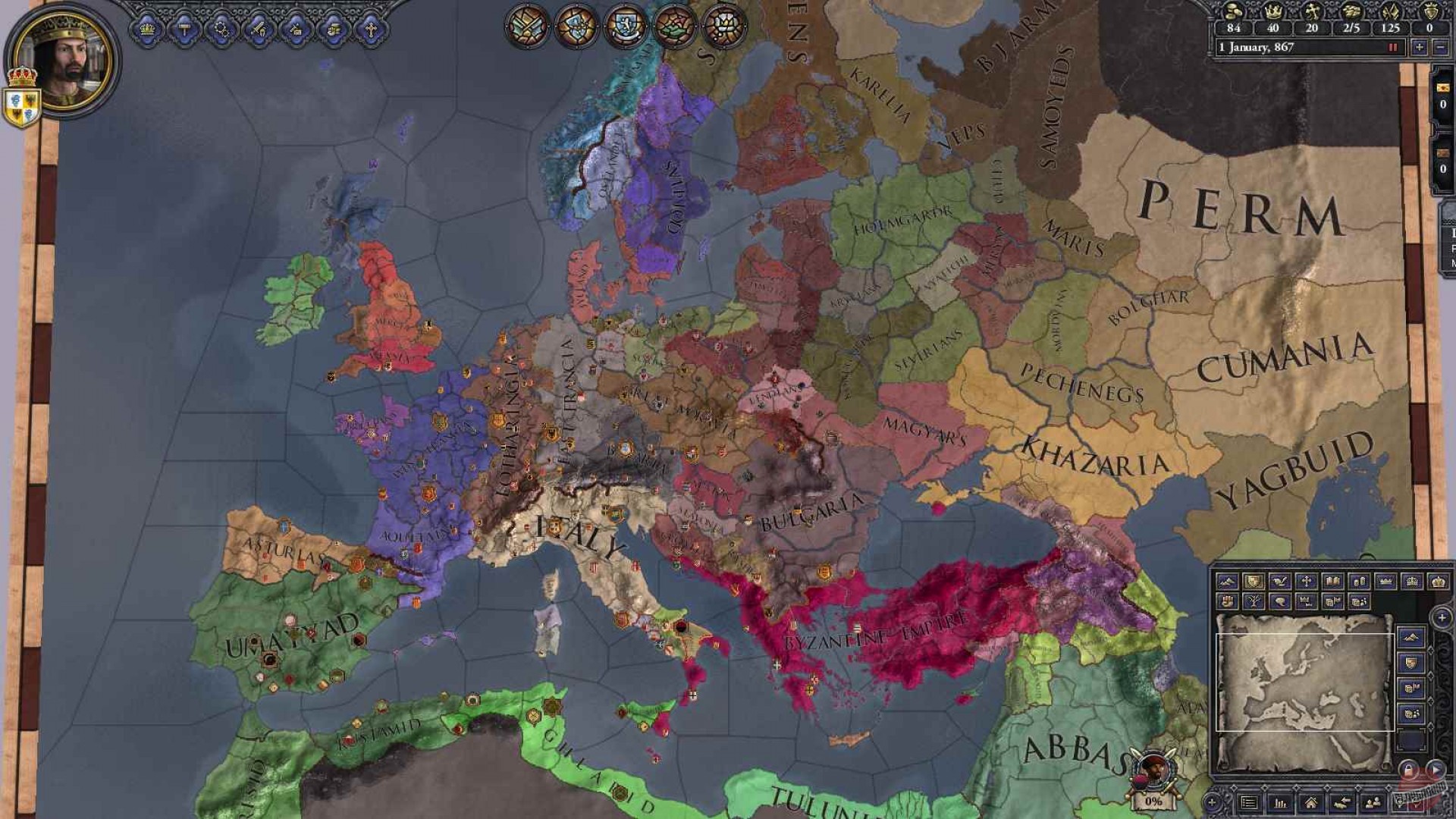 Скриншот из игры Crusader Kings 2 - 200