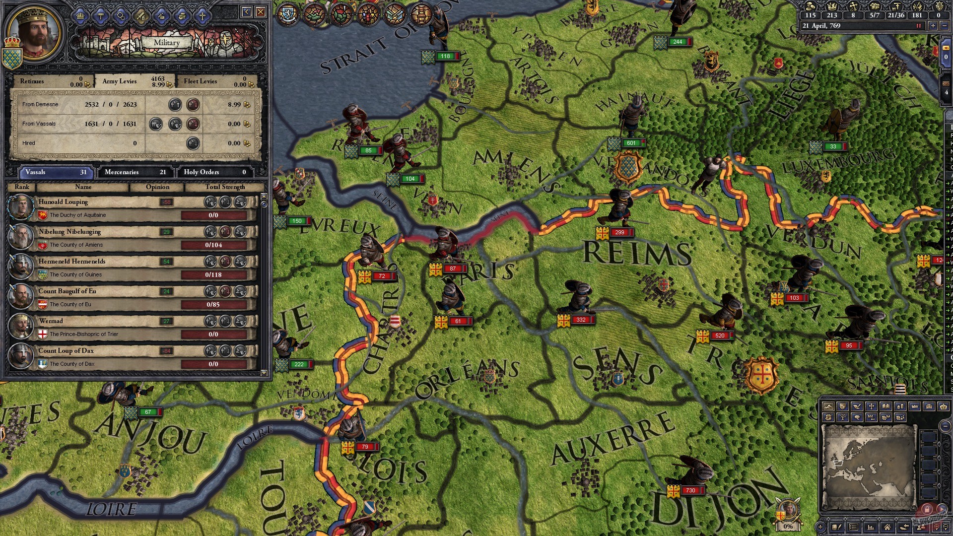 Скриншот из игры Crusader Kings 2 - 189