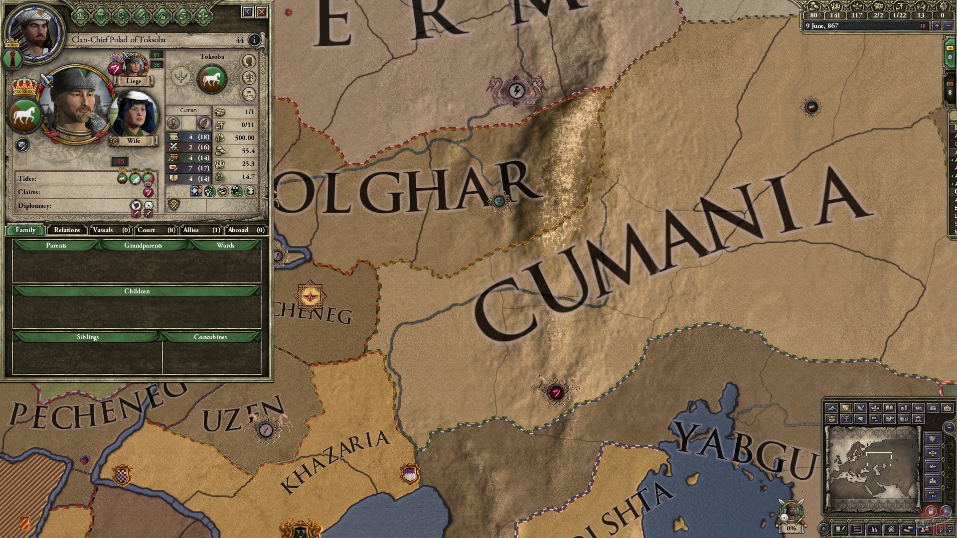 Скриншот из игры Crusader Kings 2 - 89