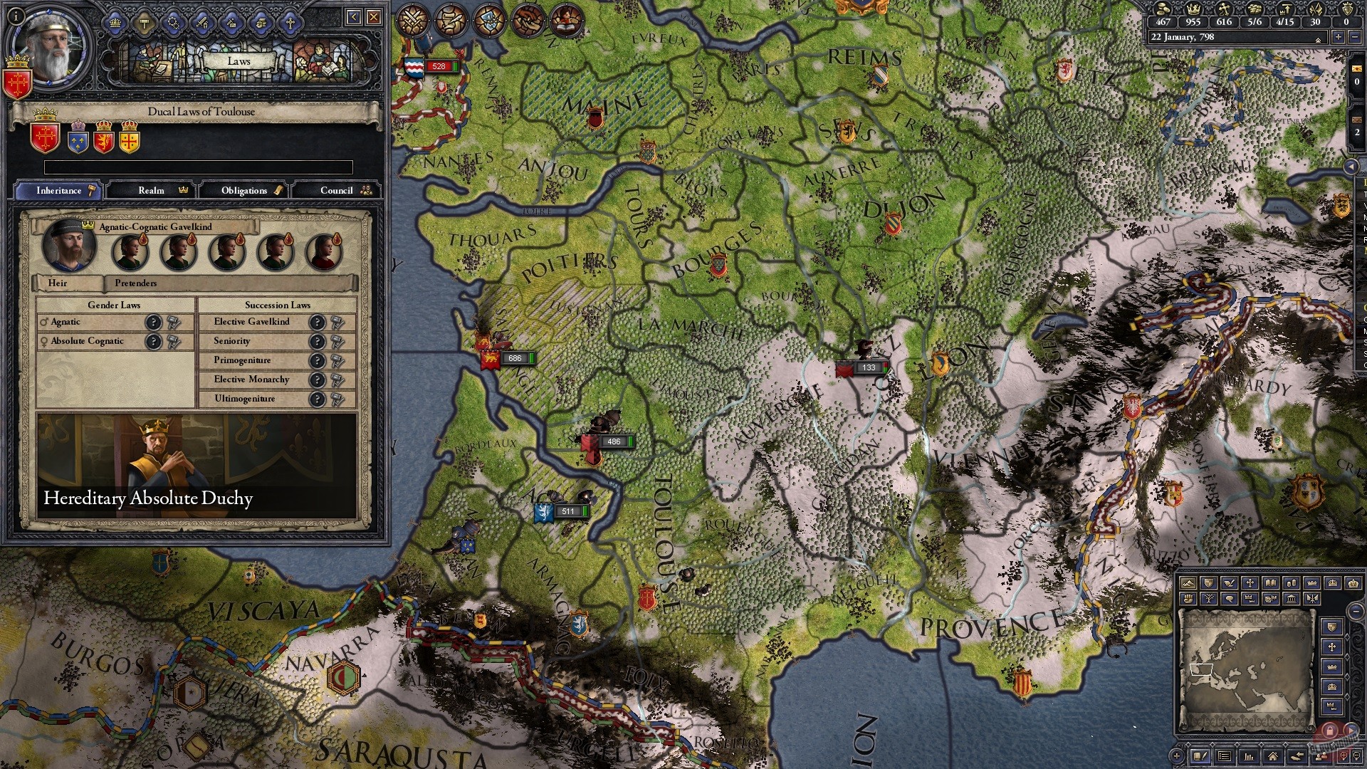 Скриншот из игры Crusader Kings 2 - 31