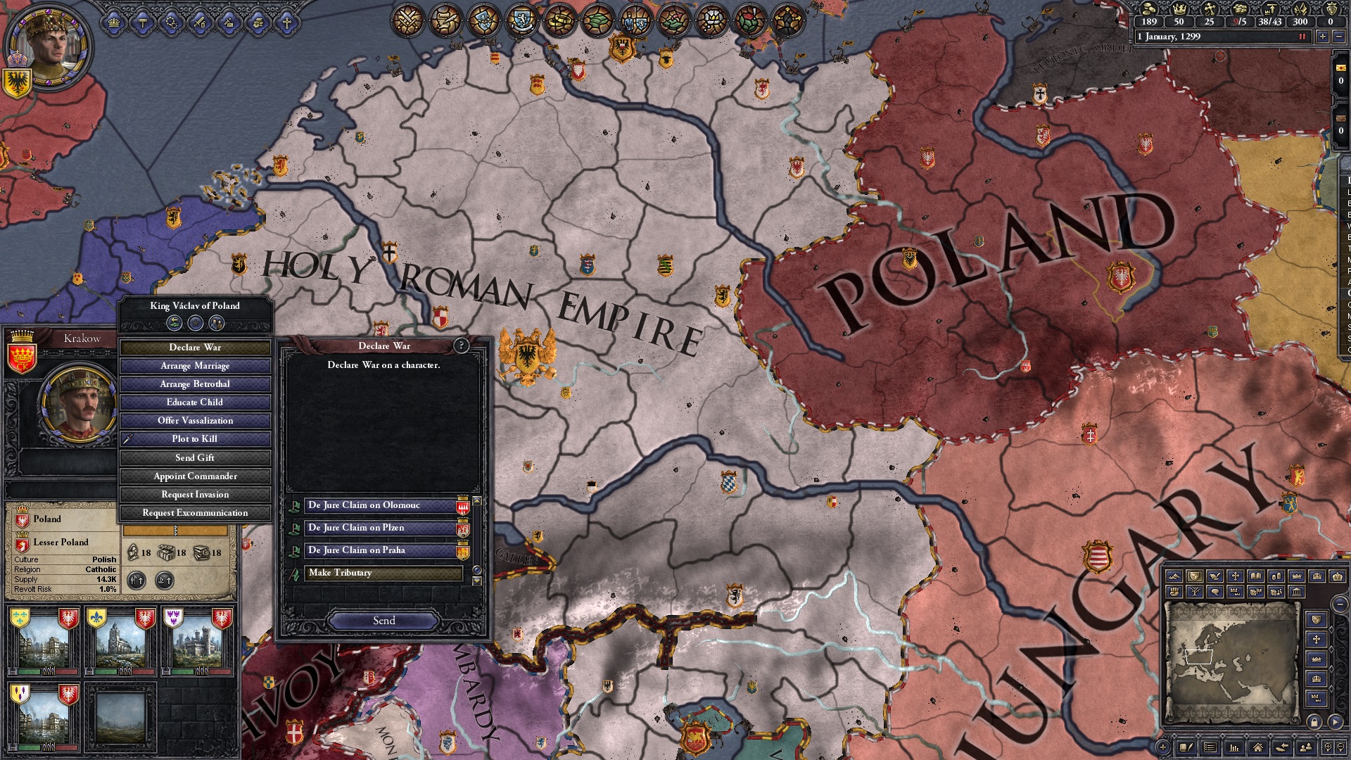 Скриншот из игры Crusader Kings II: Horse Lords  - 3