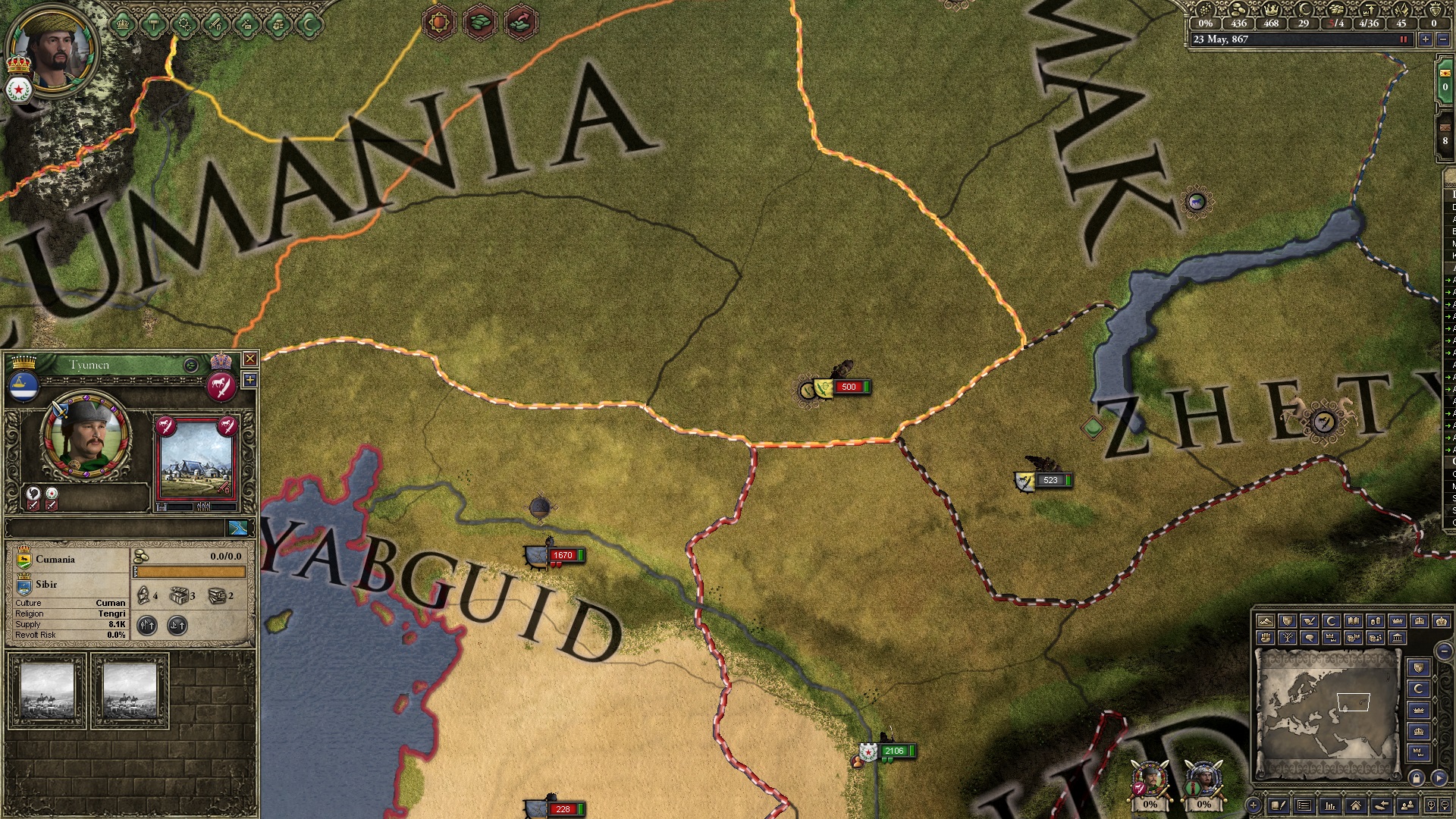 Скриншот из игры Crusader Kings II: Horse Lords  - 9
