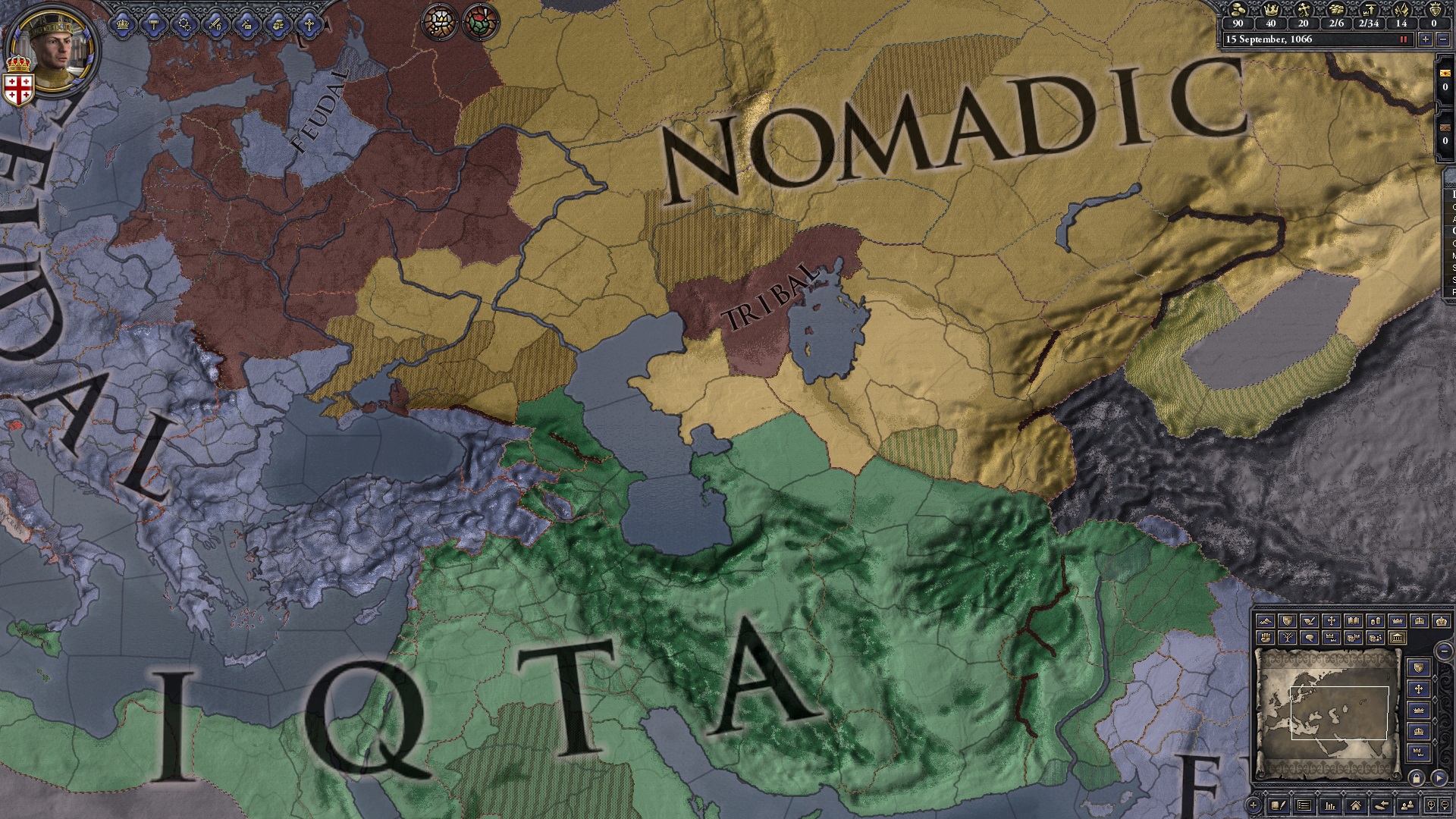 Скриншот из игры Crusader Kings II: Horse Lords  - 8