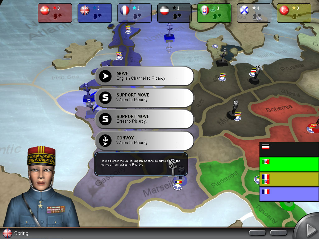 Скриншот из игры Diplomacy (2005) - 8